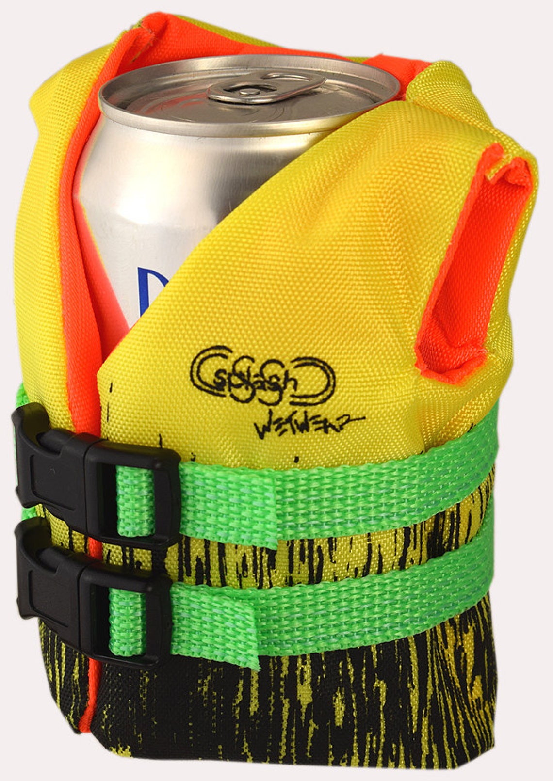 Sssplash Mini Life Jacket Beer Beverage Coozie Cooler Etsy Canada