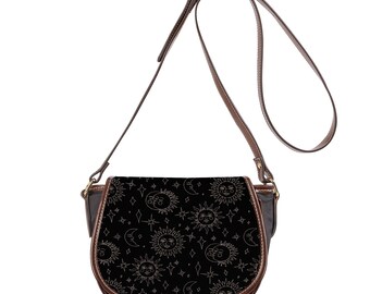Vintage Sun Moon Leather Handbags Purses Shoulder Tote Satchel Bags Womens Vintage Sun Moon Leather Handbags Purses Shoulder Tote Satchel Bags Womens