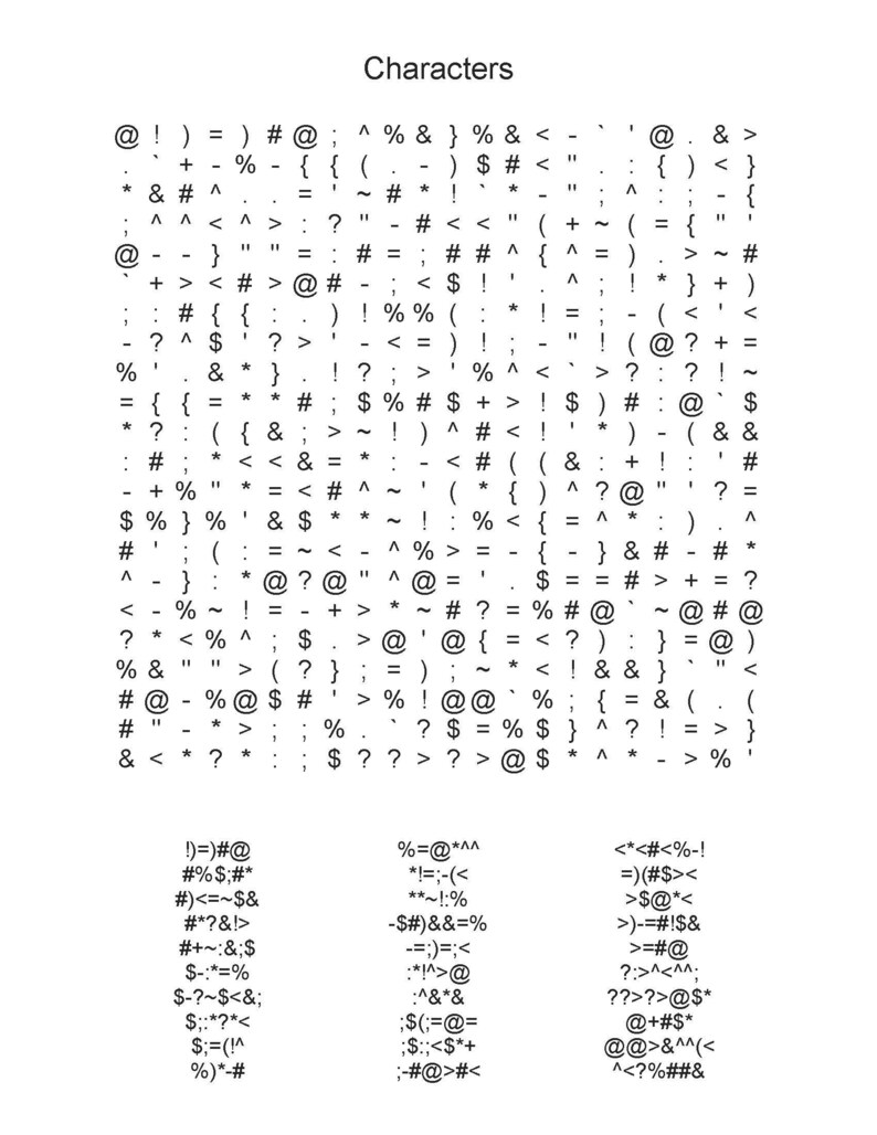 Impossible Word Search Puzzles Digital Download Printable - Etsy