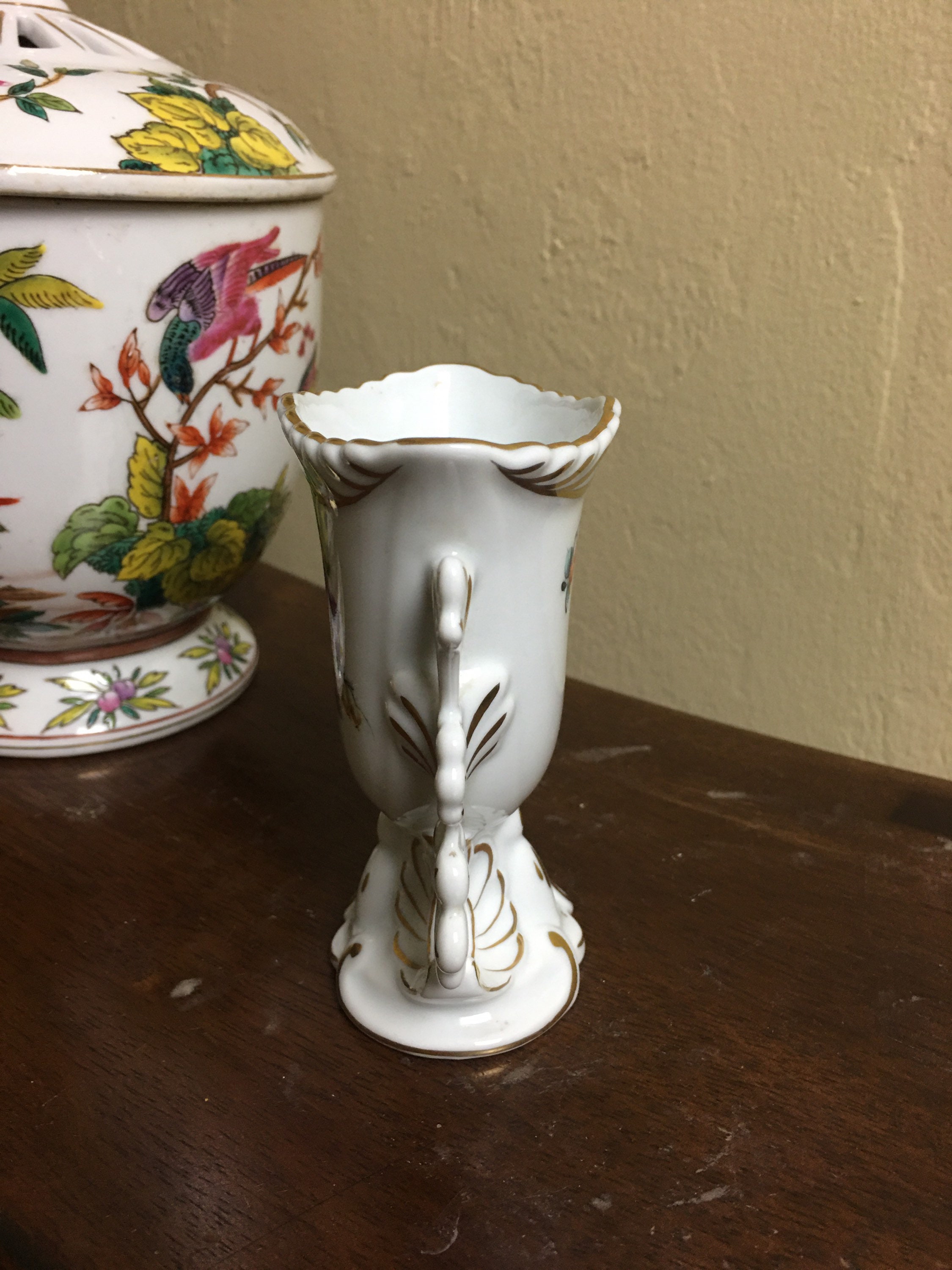 HEREND ヘレンド ヴィクトリアブーケ 置時計 インテリア ハンガリー 花