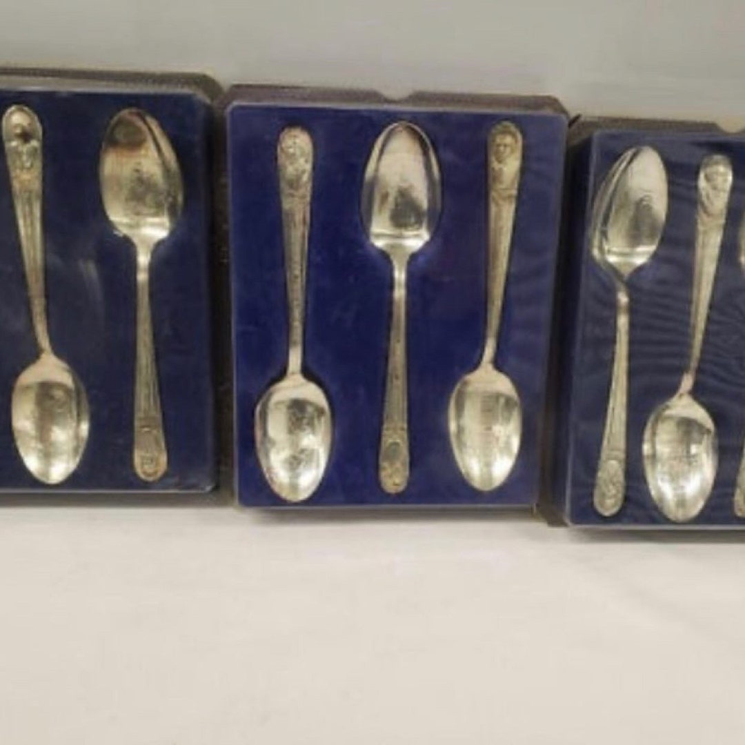 Vintage Presidential Spoons Etsy