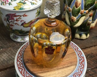VTG NACHTMANN 26% Lead Amber Crystal Bell