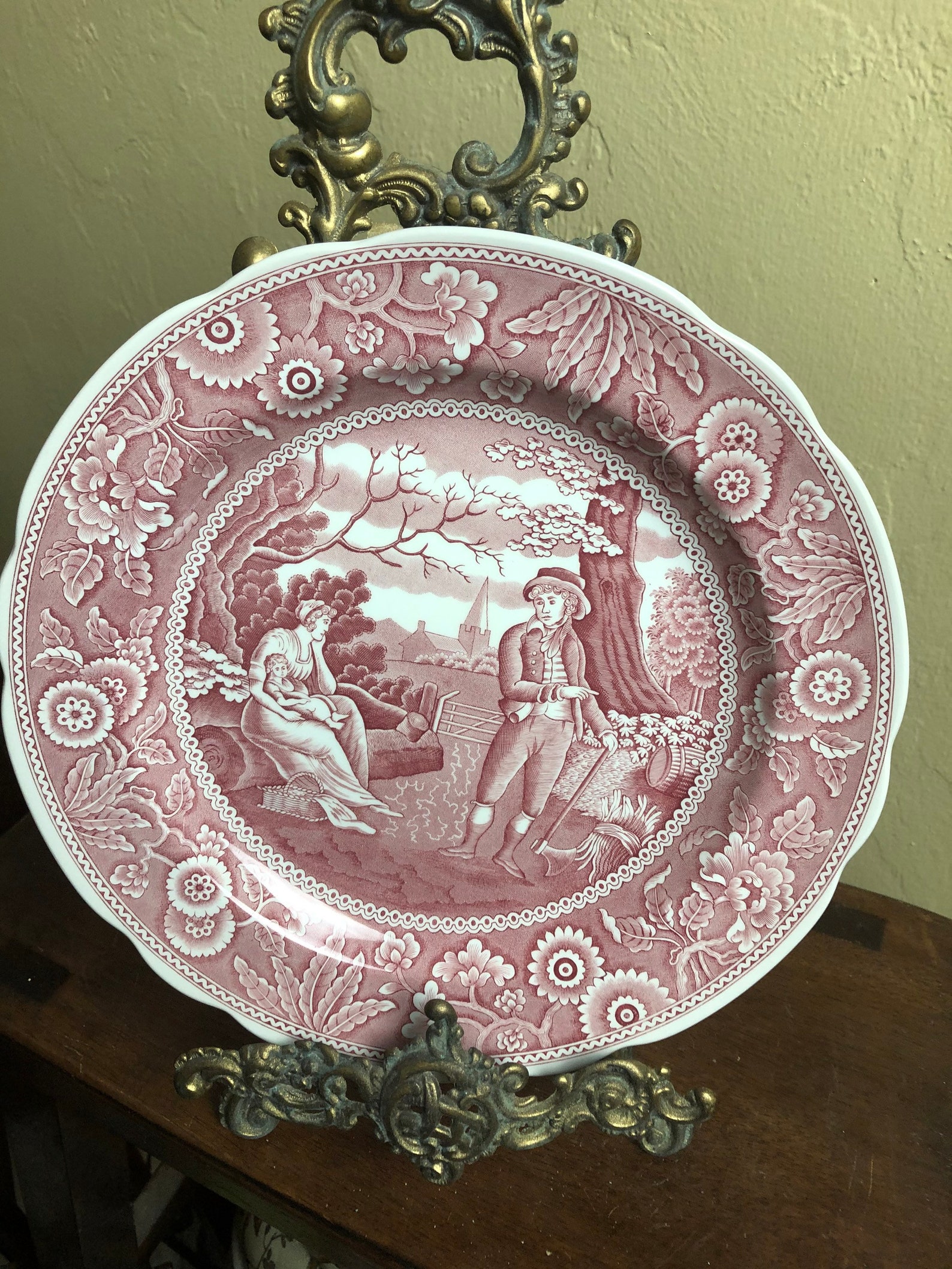 Lot of 4 Spode archive Collection Series Plates Etsy