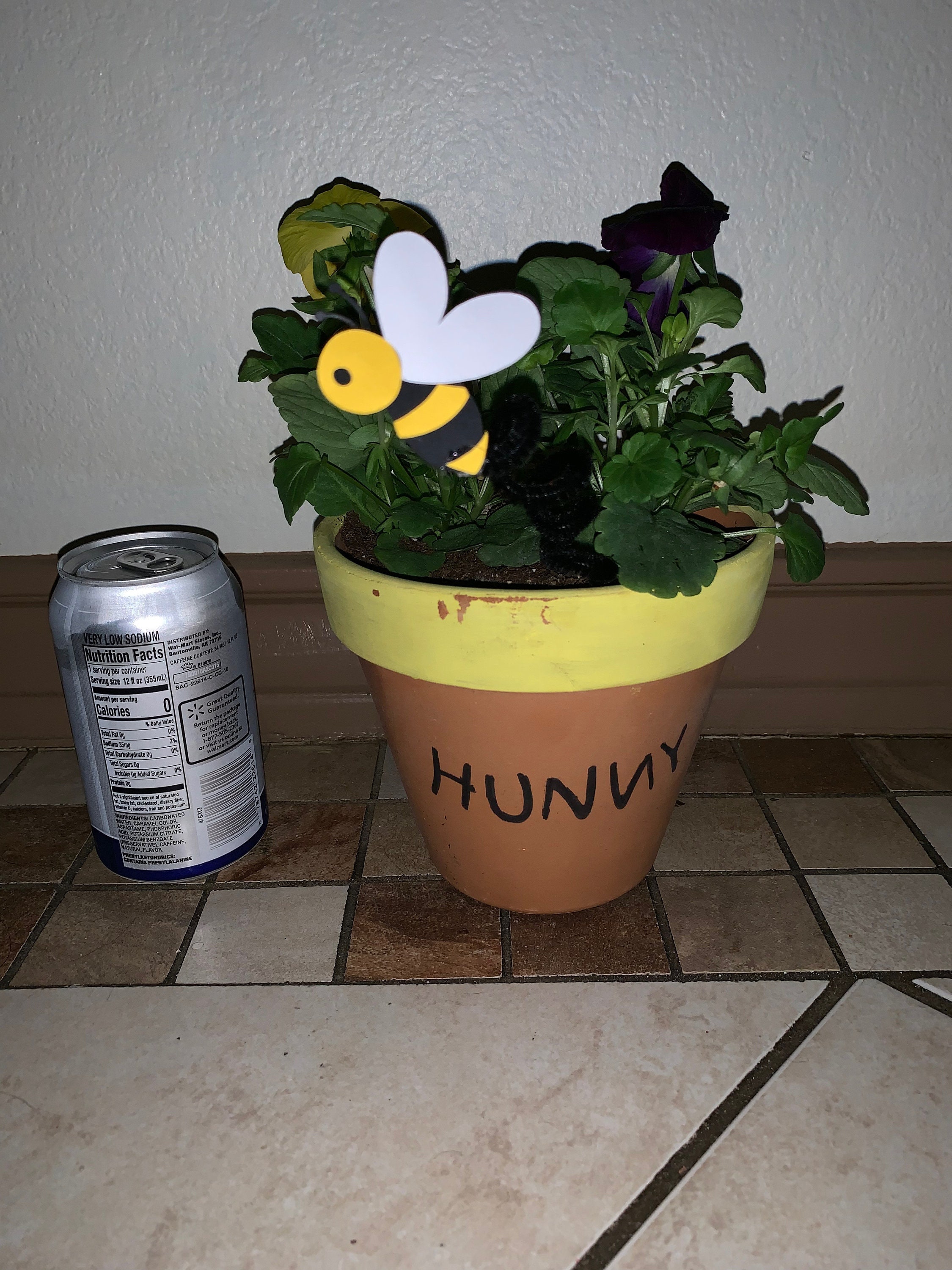 Honey Pot Centerpiece flowers & bee not included Etsy