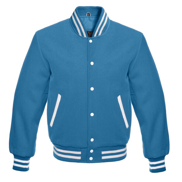 Columbia Blue Varsity Jacket Etsy