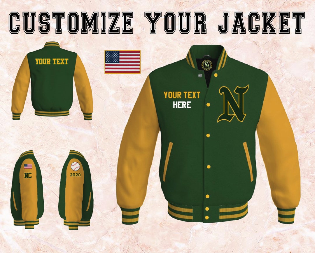Customize Varsity Jacket Letterman Baseball Bomber Style Wool - Etsy