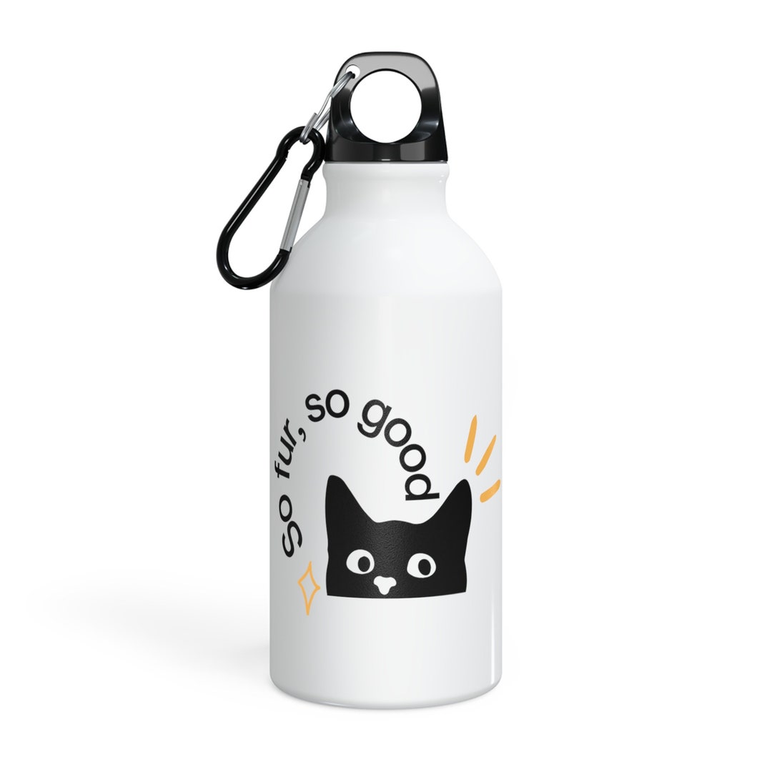 Stainless Steel Cat Water Bottle. Gifts for Cat Lover Etsy