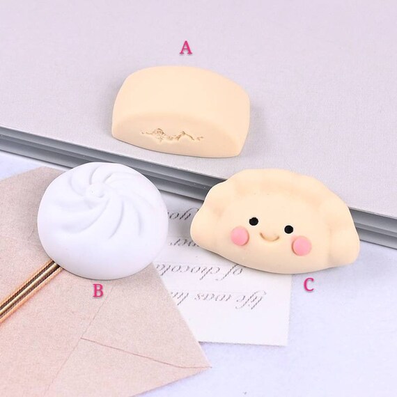 Cute Steamed Stuffed Bun Dumplings Resin Charms Chinese Food | Etsy