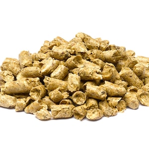 Shrimp Food - SnowFlake Pellets for Invertebrates, Snails & Otto Catfish Food - Made from 100% Organic Soy Hull Pellets