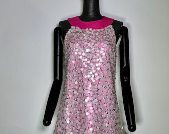 Satin Sequin Dress