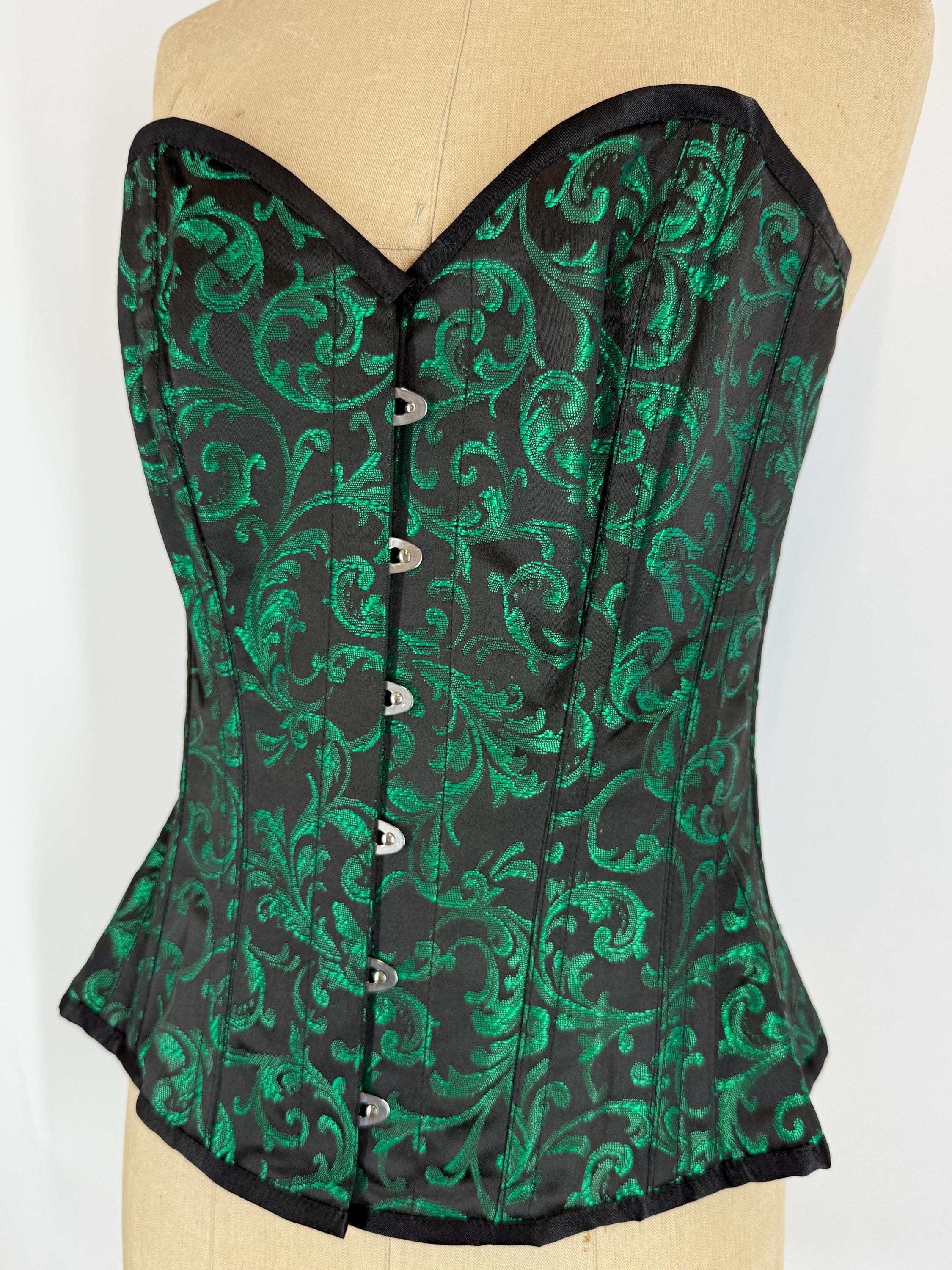 Front Busk Corset - Etsy