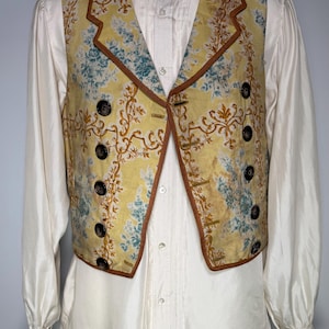 Chaleco de algodón estilo 1900