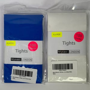 Pair of 100 Denier colour tights