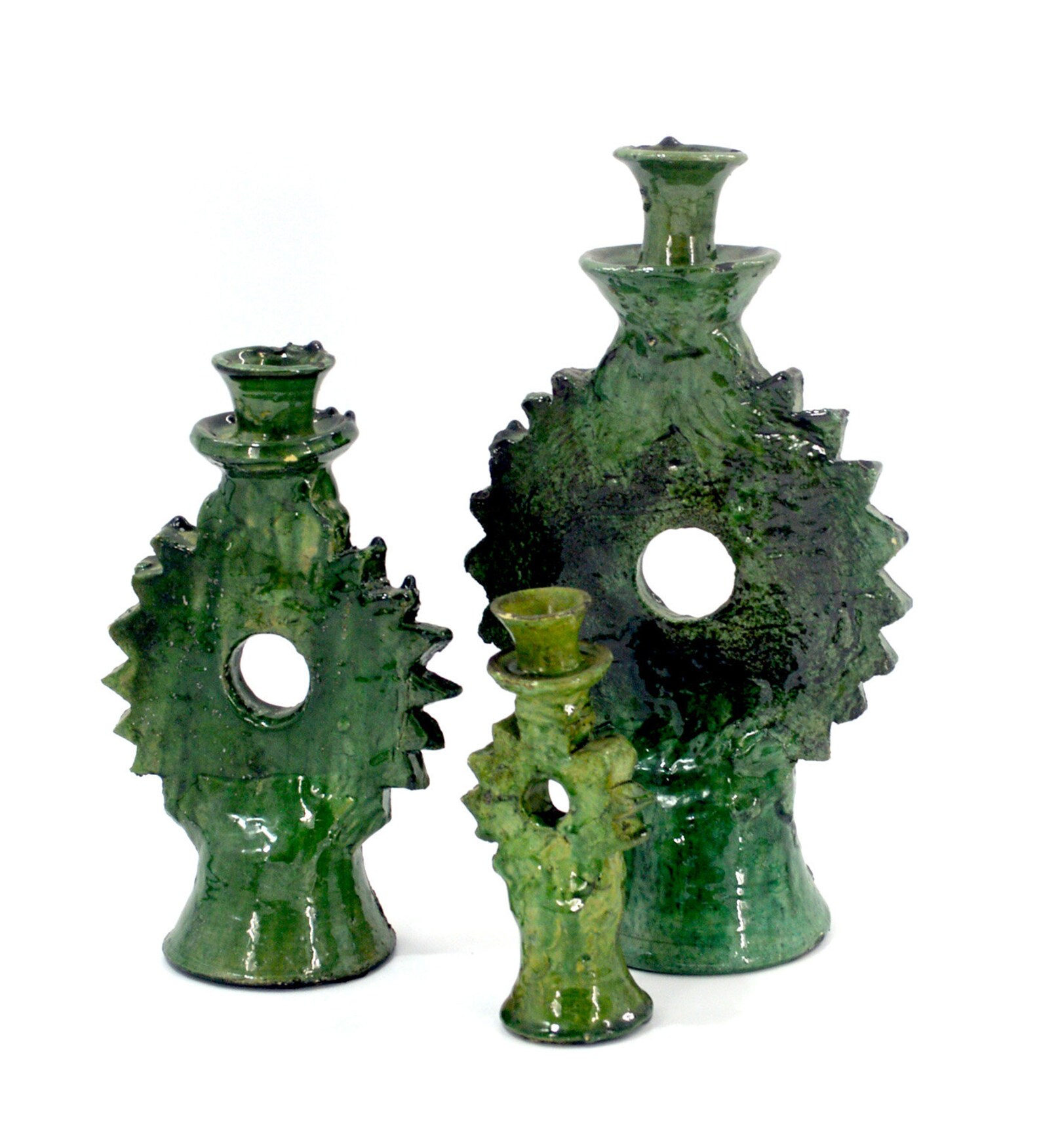 Sun Shape Happy Candle Holder Authentic Tamegroute Etsy UK