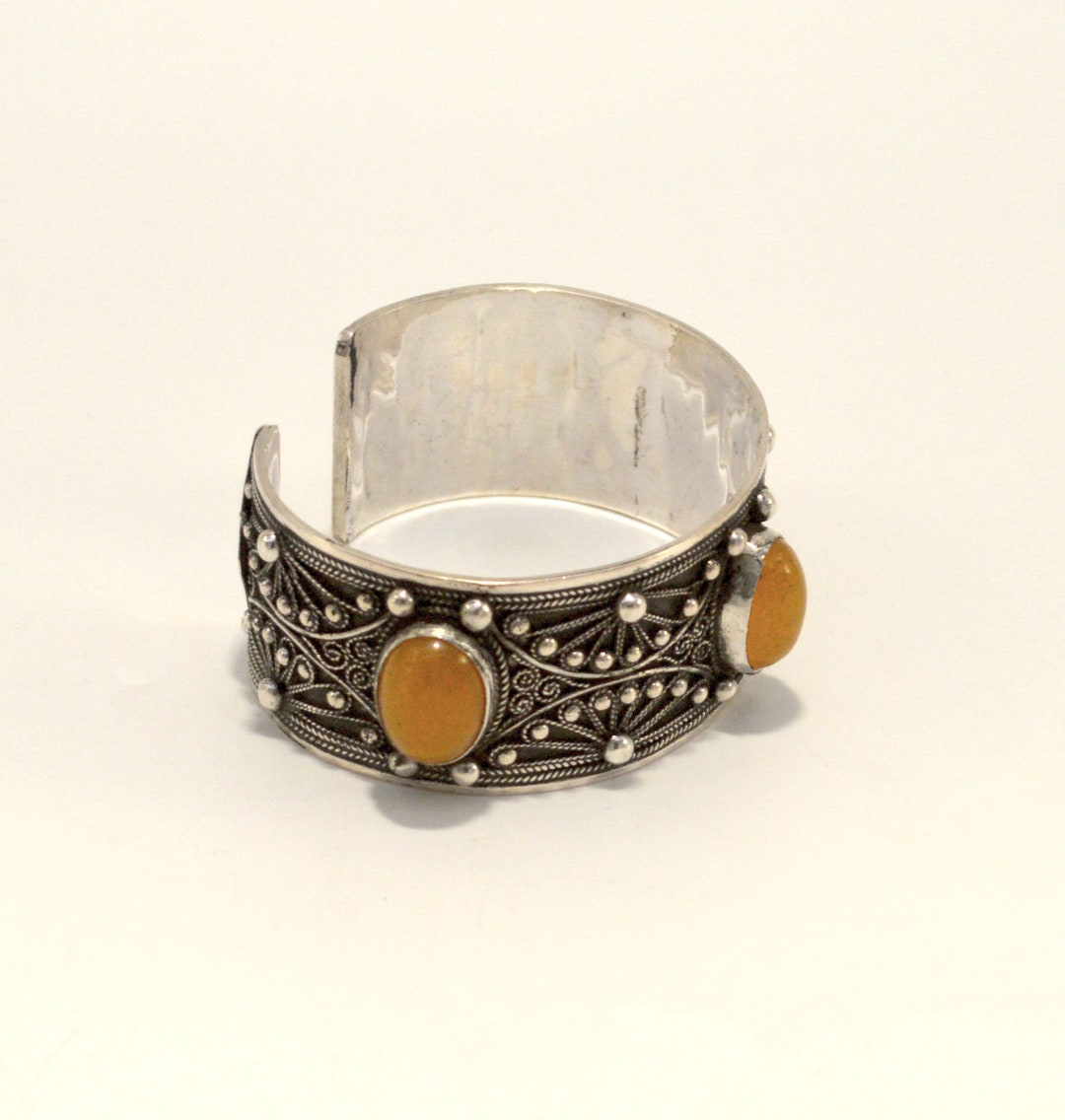 hisa03＜Touareg Silver＞ SILVER BANGLE Touareg Silver / NARROW BANGLE