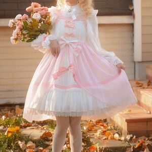 Women off shoulder dress floral daisy ruffle mesh lolita puff sleeve midi shop