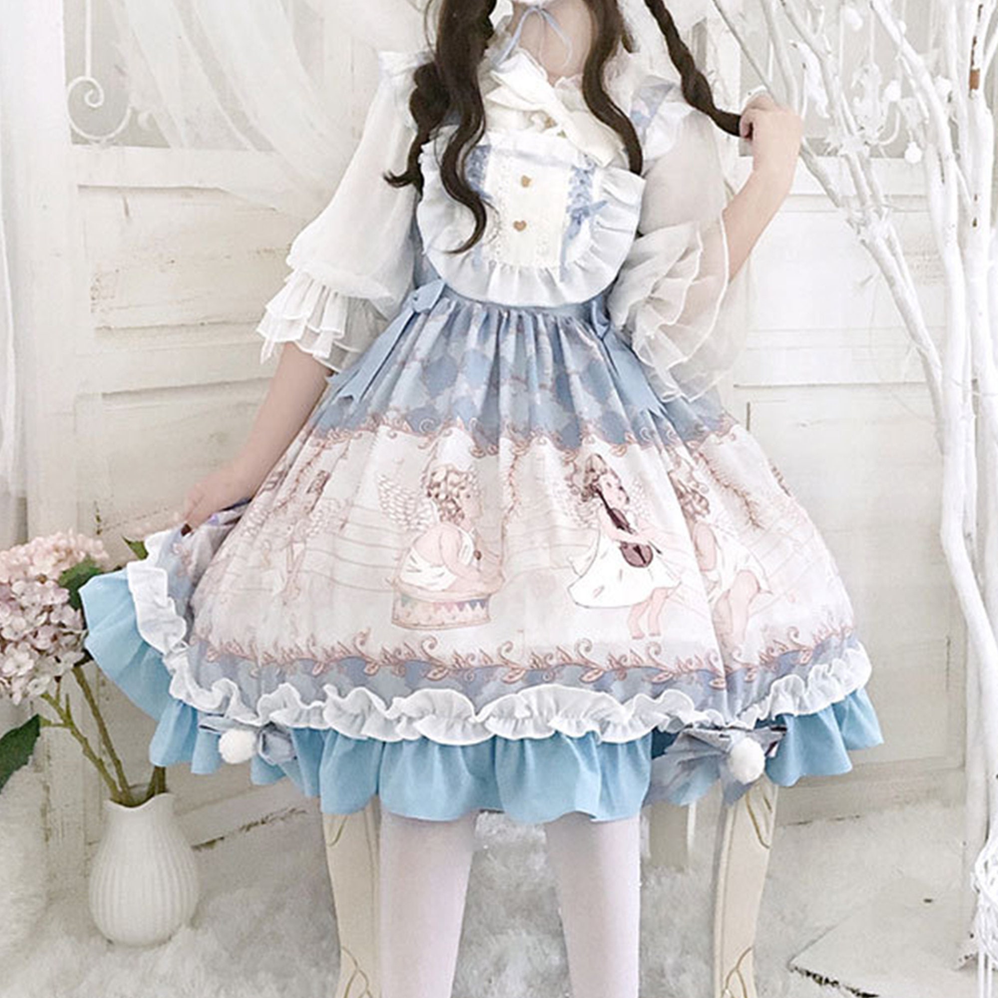 Women Lolita DressPrincess DressCostume DressSling Dress Etsy
