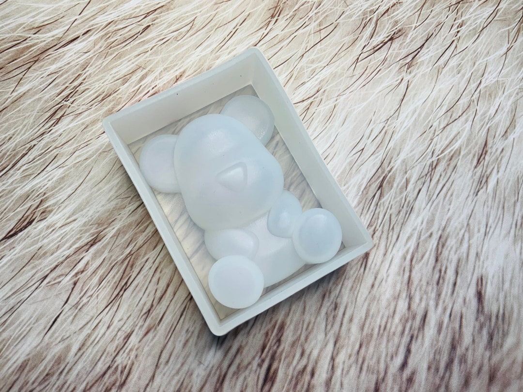 LOREC 4Pcs Gummy Bear Molds Nonstick Candy Silicone Molds Without BPA Reusable Sweet With 50 - View #12