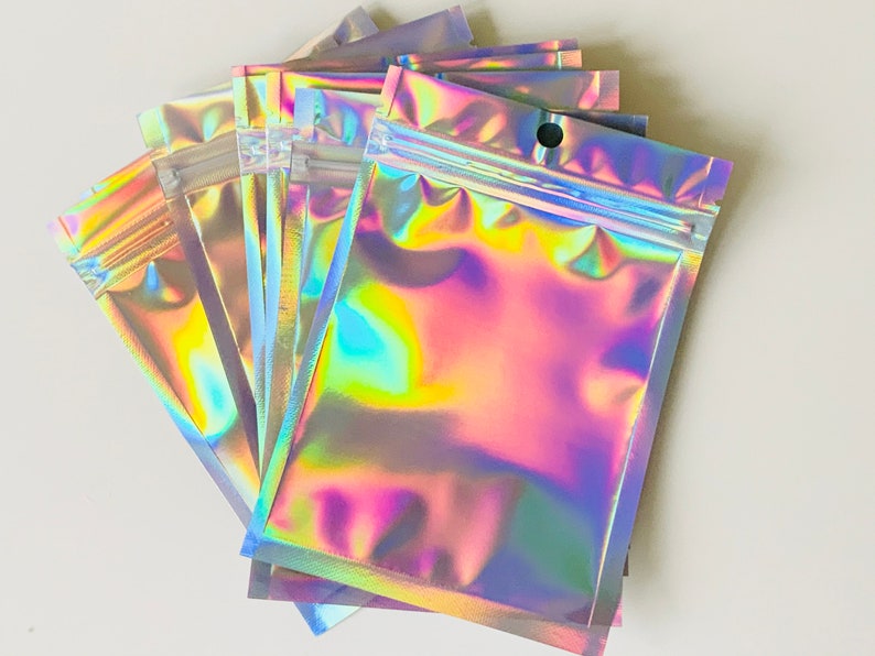 holographic seal bags
