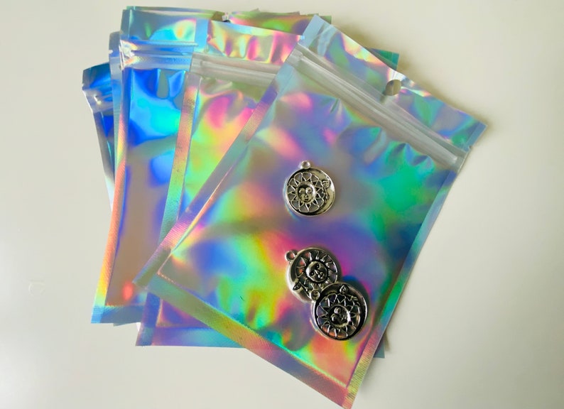 holographic seal bags