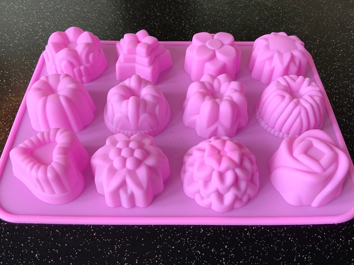 Flower Silicone Mould Wax Mold Jewellery Making Mold Etsy