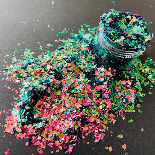 NEW Chameleon Chunky Glitter Flakes Colour Shift Glitter Etsy