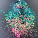 Galaxy chameleon  Chunky glitter ,  colour shift glitter , resin supplies , nail art glitter , craft supplies , 