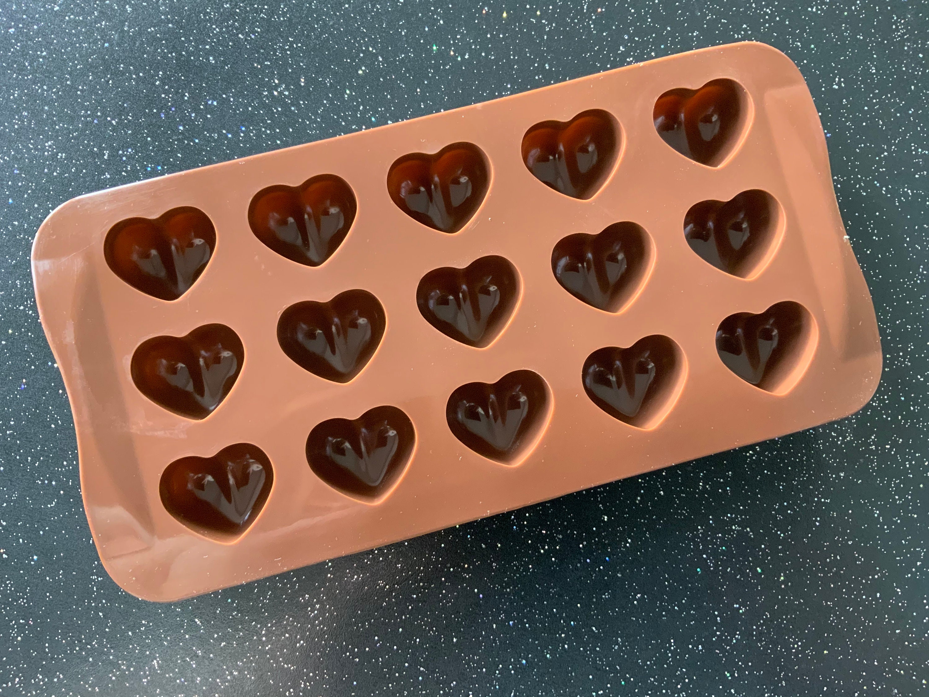 Love Heart silicone mould wax mold jewellery making mold Etsy