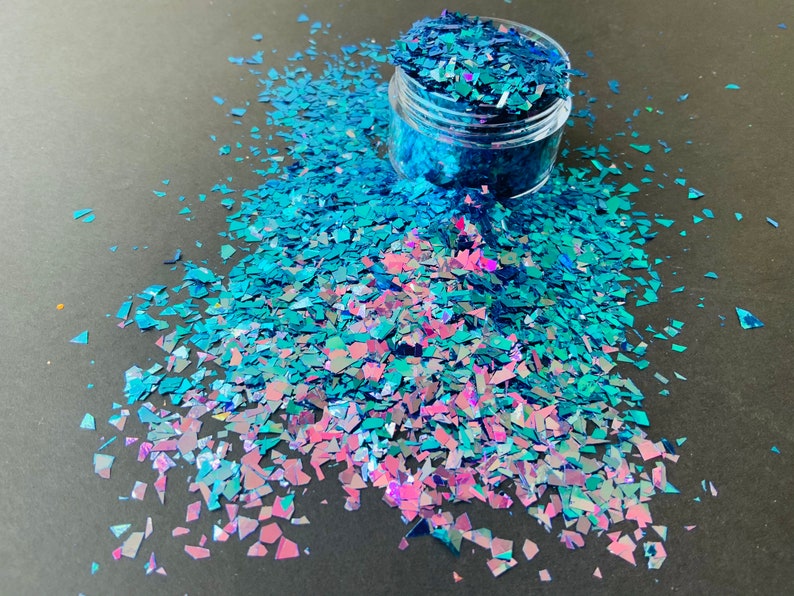 NEW Chameleon Chunky Glitter Flakes Colour Shift Glitter Etsy