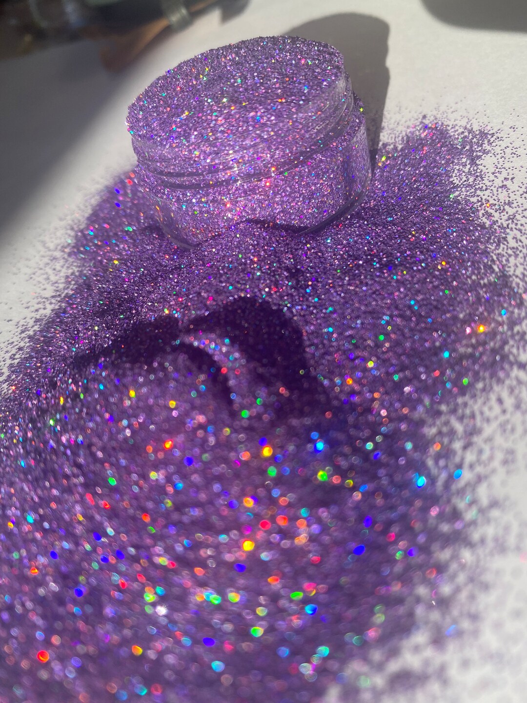 Confetti Glitter Makeup FX Adult Purple 2g main image 0