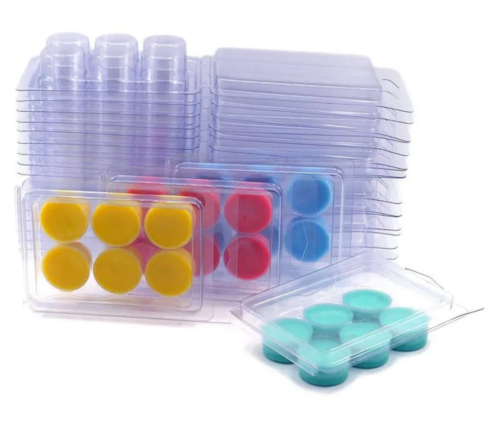 Wax Melt Clamshell Cases , Wax Melt Cell Case , Empty Wax Melt