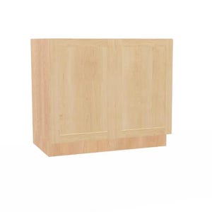 Base 2 door Cabinet, Shaker Door, Cabinet Box, Custom Cabinets, Maple, Kitchen, Laundry, Bathroom