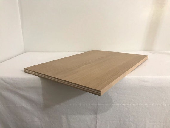 Cabinet Shelf, White Oak 3/4 Unfinished , Custom Cut to Size, Replacement/  New Cabinet Shelves, Kitchen Cabinets 
