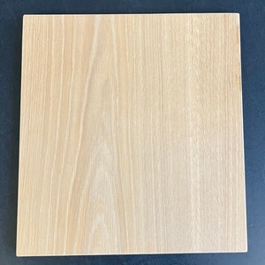 Cabinet door, Slab Door, White Oak Select, Plain Cut, Contemporary Cabinet Doors, Unfinished