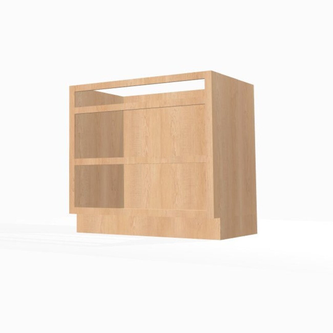 3 Drawer Base Frame Construction Etsy