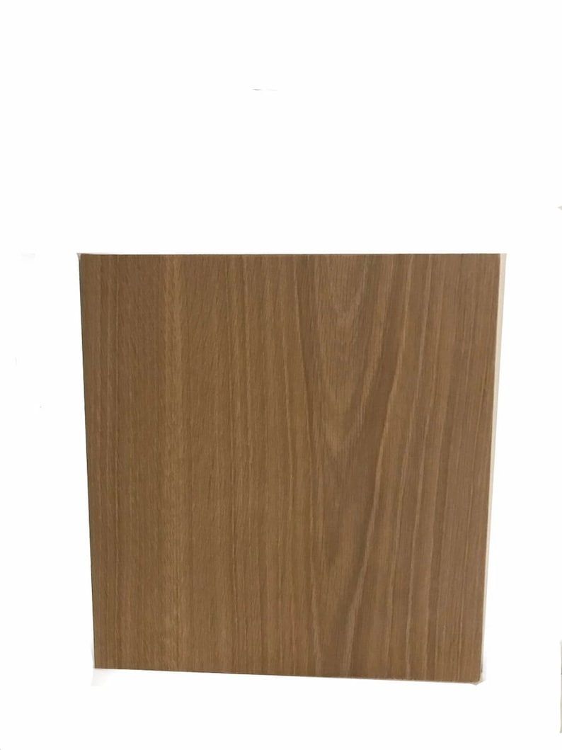 Cabinet door Custom size Contemporary oak veneer flat slab ...