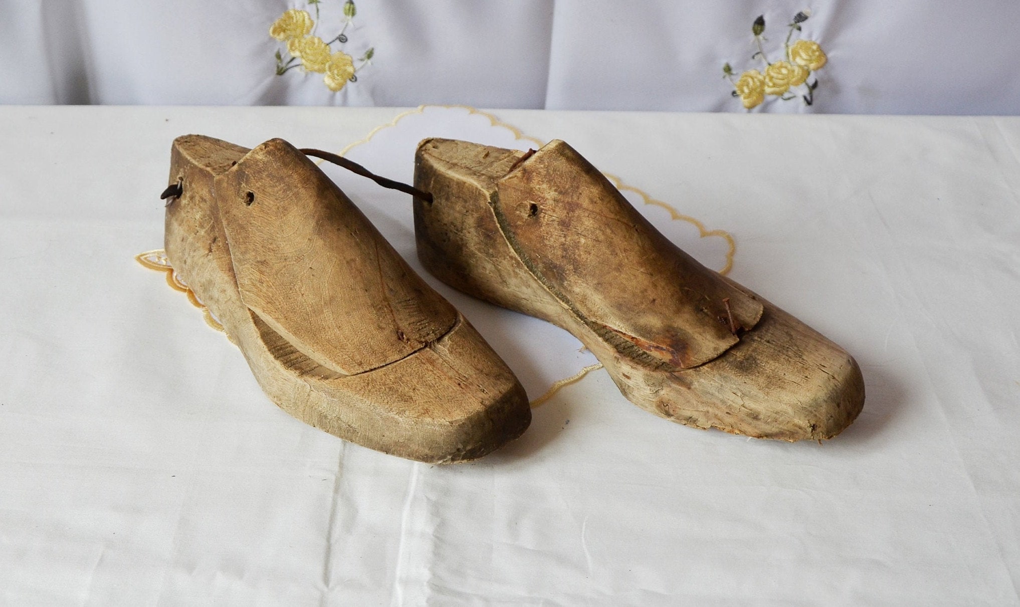 Antique wooden shoe mold or shoe form for rustic home decor or | Etsy