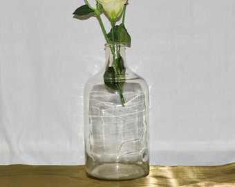 Glazen water karaf, glazen wijn kruik, USSR vintage decanter, Karaafe Clear Glass Russische fles voor Wodka Liquor Whiskey Karaf Drinkware