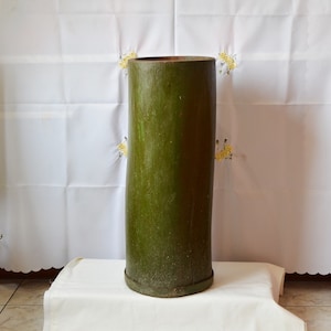 Big old vintage wooden barrel, Antique can, Rustic vessel, Primitives rustic decor, Wooden home decor, Rustic home decor
