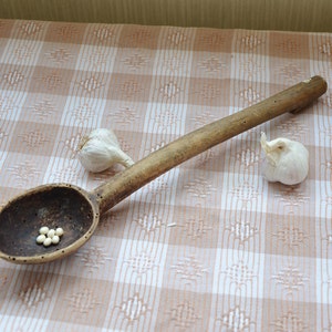 Vintage rustikale Holz Löffel, Bauernhof Holz Löffel, rustikale Küche Dekor