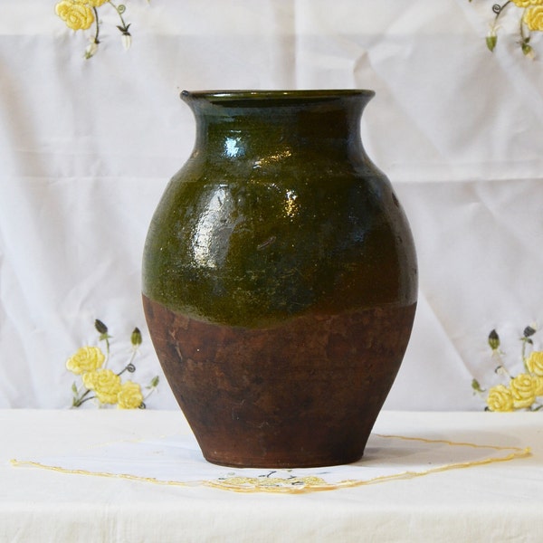 Large Pottery Vase Etsy