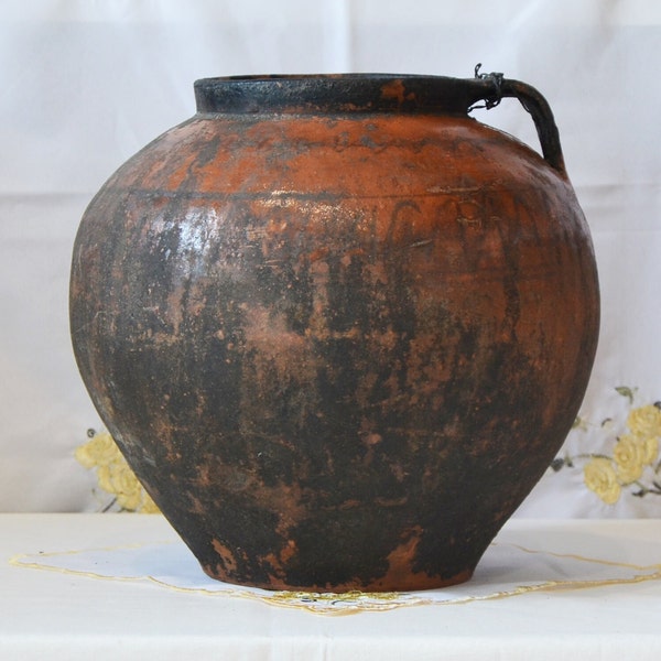 Large Clay Pots Etsy