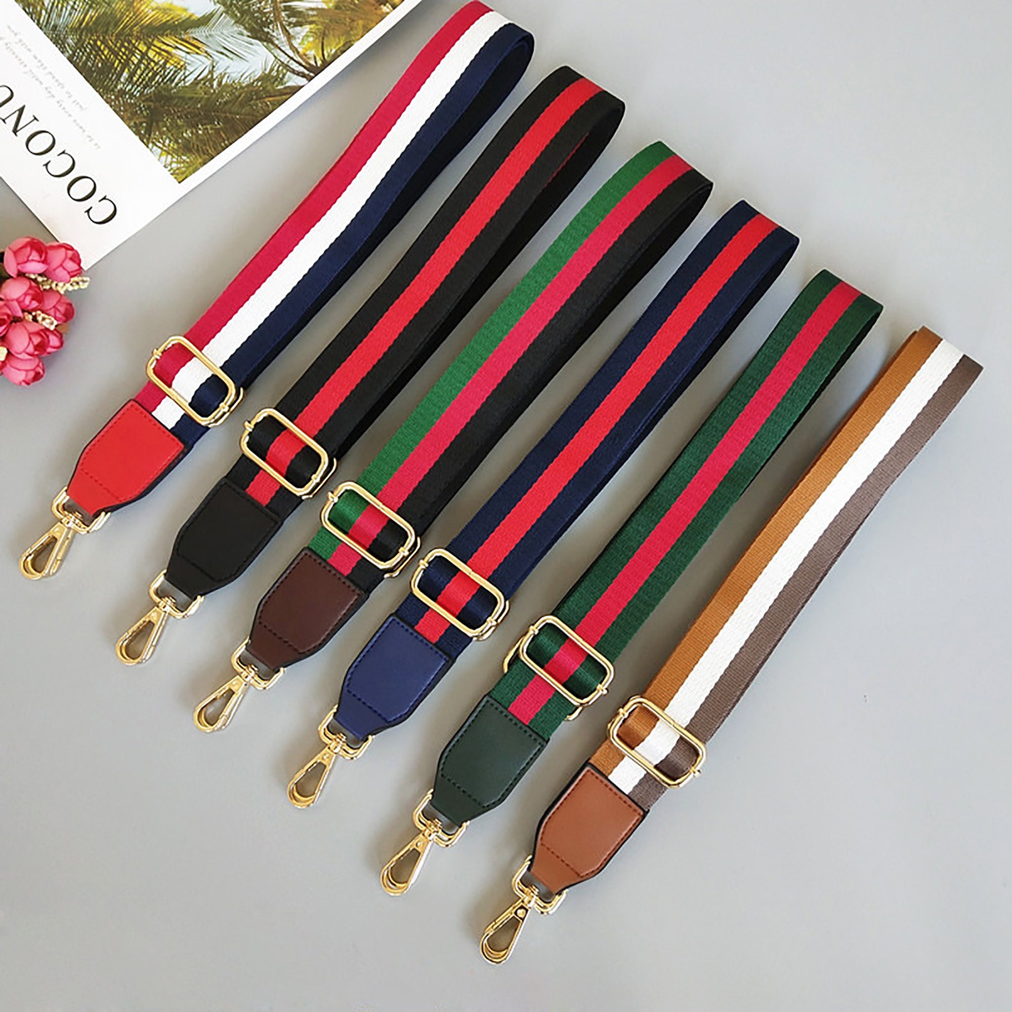 Purse Strap Replacement Crossbody Colorful Bag Strap Designer Large Wide  Canvas Fabric Strap Messeng…See more Purse Strap Replacement Crossbody