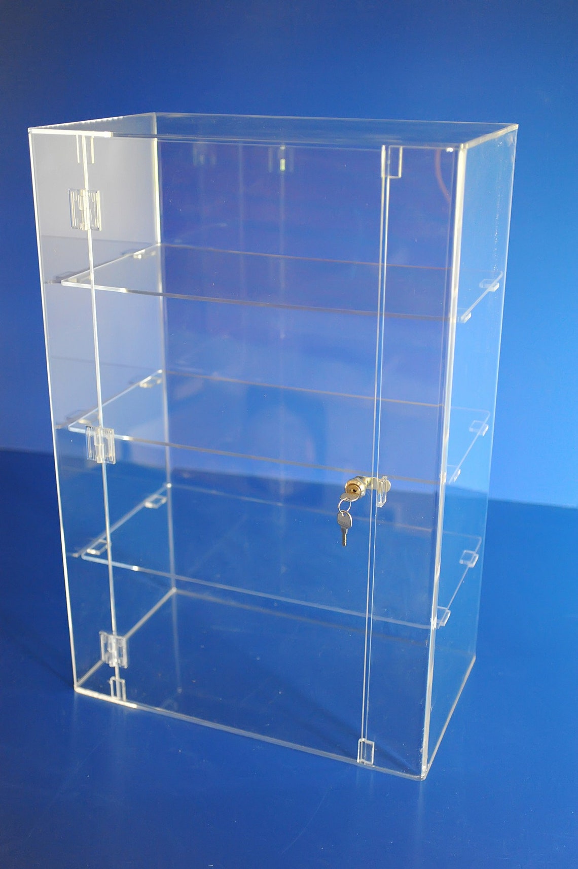 Lockable Display Cabinet Acrylic 750 X 500 X 300 Etsy