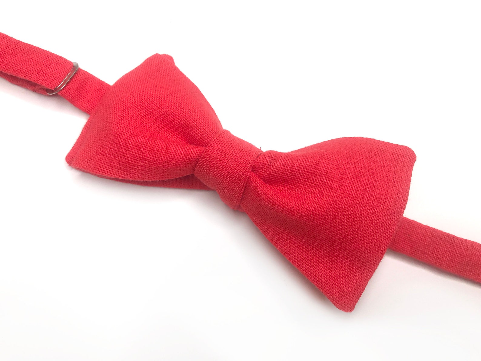 sparkly red bow tie