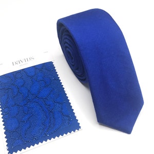 HORIZON wedding Tie , Mcobalt Solid Necktie , Pocket Square , Bow tie , Kids Bow tie , Suspenders