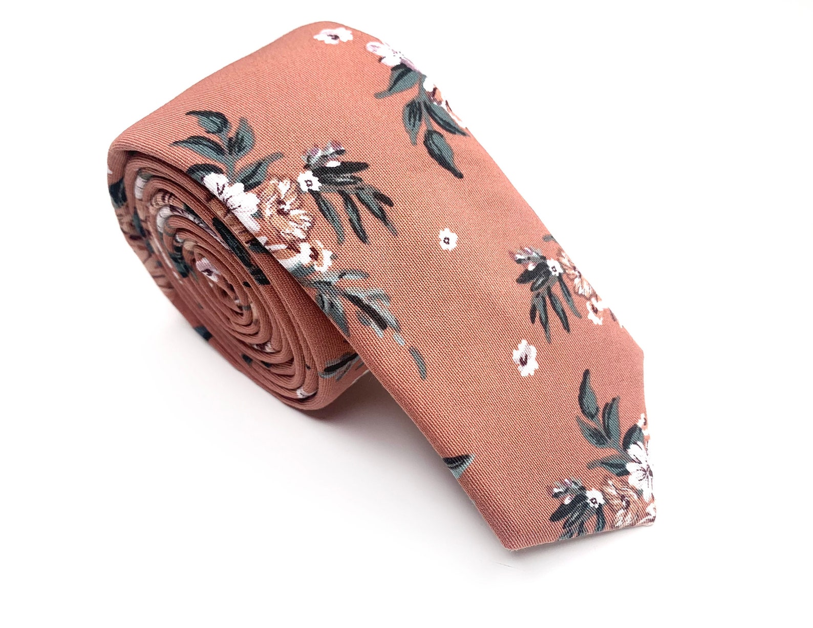 dusty mauve tie