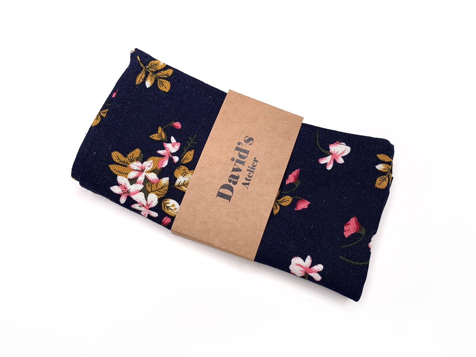 Dark Navy Floral Suspenders Dark Blue Mens Necktie Bow Tie Etsy