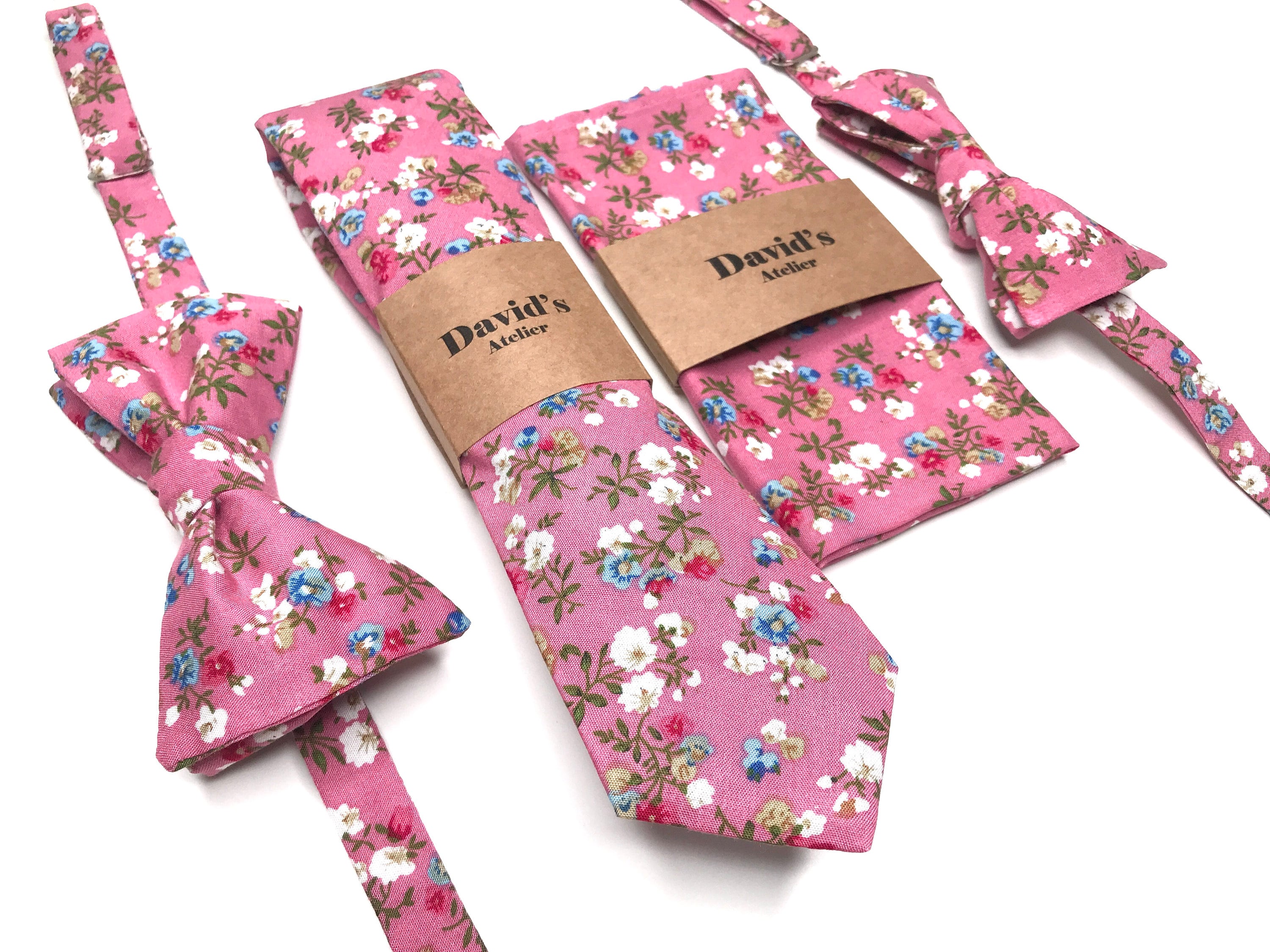 necktie for pink long sleeves