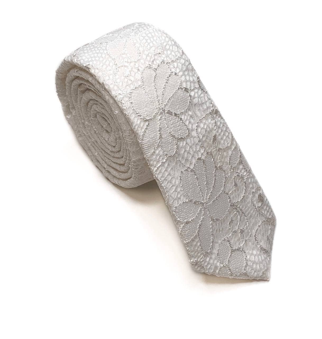 Alizeal Set Cravatta E Fazzoletto Floreale Uomo - Matrimonio E Affari - 4